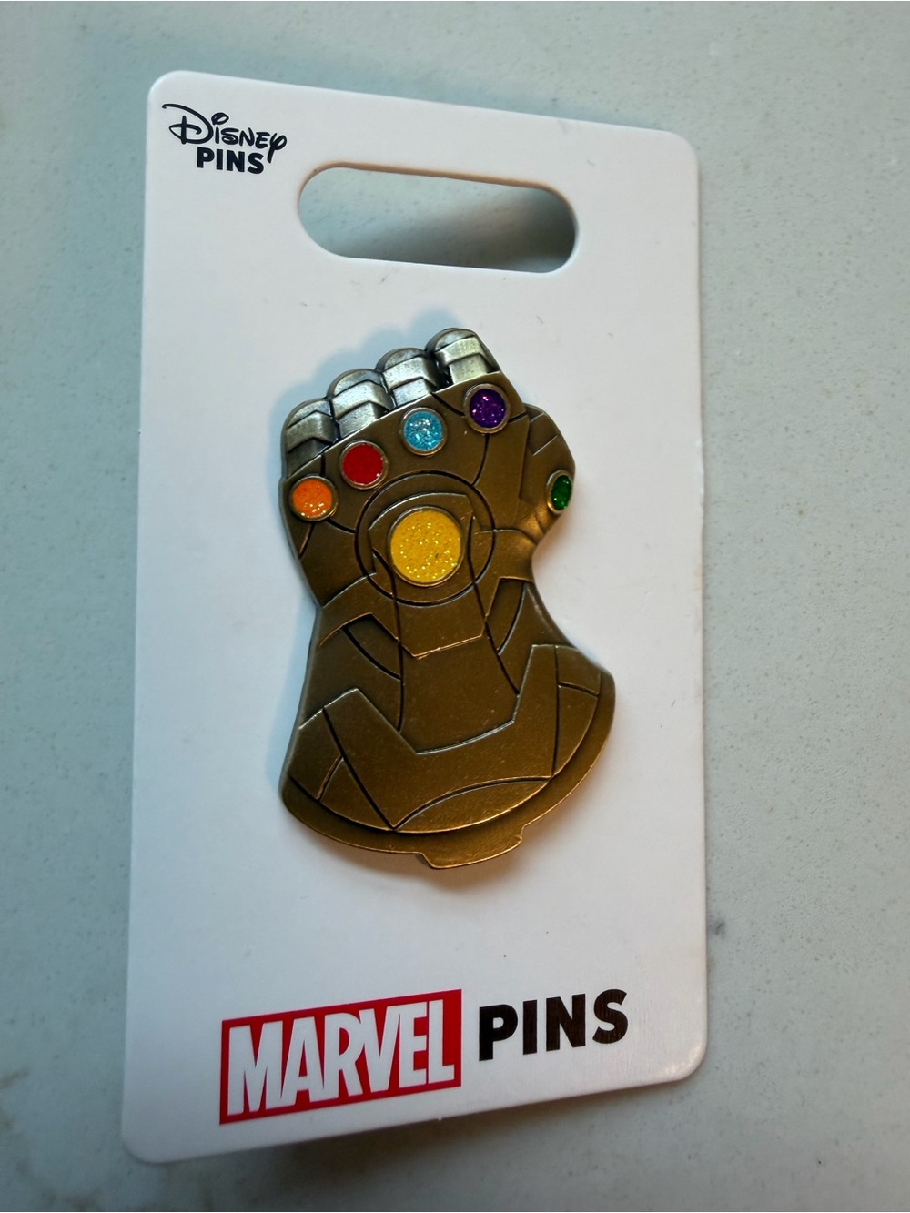 Disney marvel infinity stone pin